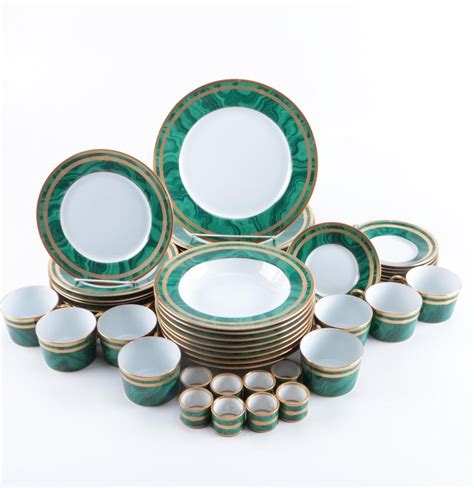 christian dior malachite china|Christian Dior, Gaudron Malachite Green.